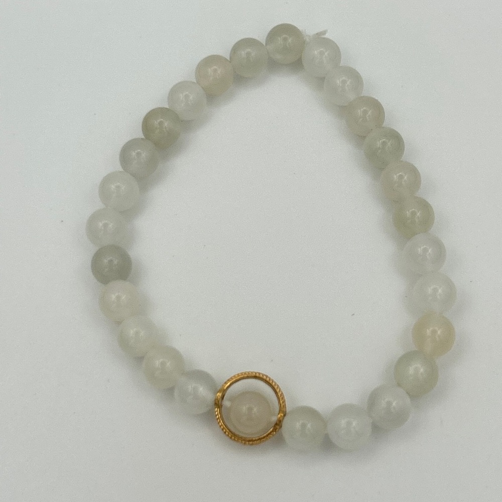 White Moonstone bracelet